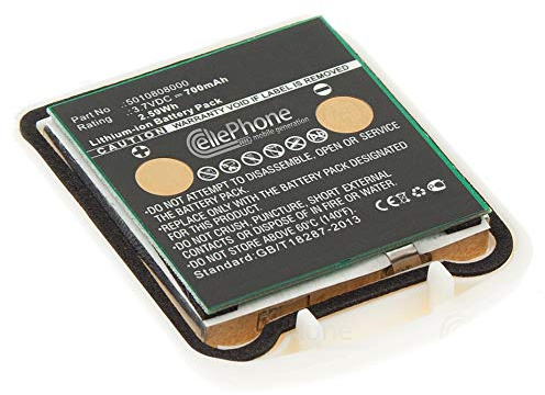 cellePhone Akku Li-Ion kompatibel mit Avaya FC4 / D4 Office - weiß (Ersatz für 5010808000)