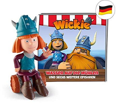 tonies Hörfigur für Toniebox, Wickie – Wasser auf die Mühlen, Hörspiel für Kinder ab 5 Jahren, Spielzeit ca. 65 Minuten