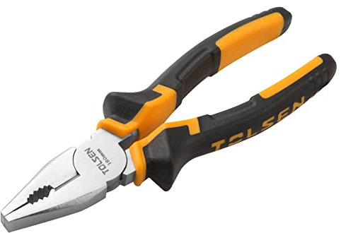 Tolsen Combination Pliers 160mm(6) & 200mm (8) (1, 200mm (8))