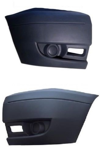 TVP Trade Vehicle Parts.co.uk Compatible With Front Bumper Corner End No Lamp Hole Pair Left Right Ford Transit 2006-2014