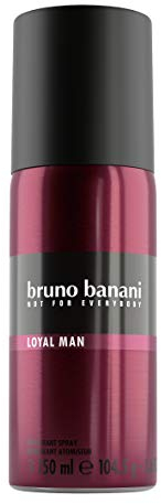 bruno banani Loyal Man – Deodorant Body Spray – Frisch-fruchtiges Herren Deo-Spray – Maximal langanhaltender Duft – 1 x 150ml