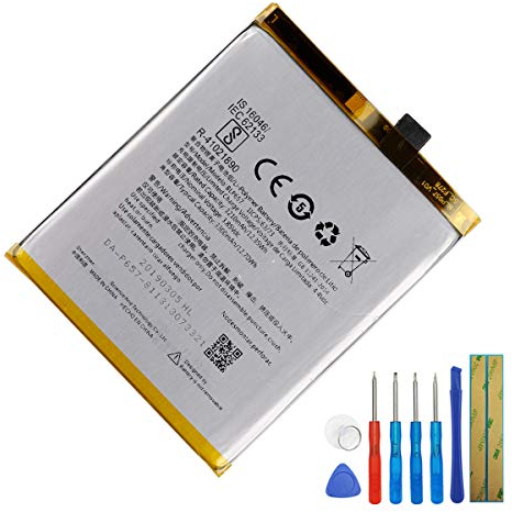 E-yiiviil Ersatzakku BLP657 Kompatibel mit OnePlus 6 A6003 OnePlus 6 Dual SIM Global with Tools(Not fit for oneplus6T)