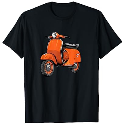 Motorroller Mofa Moped Scooter Rollerfahrer - Roller T-Shirt