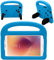 QiuKui Tab Custodie Per Samsung Galaxy Tab A A6 7.0 pollici, per bambini Amichevole Custodia in silicone antiurto Cassa per bambini Caso per tablet per Samsung Galaxy TAB A A6 7,0 pollici 2016 SM-T280