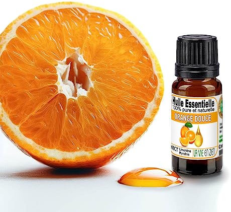 La Vie en Zen – Huile Essentielle d’Orange Douce 10 ml – 100% Pure et Naturelle HECT – Relaxante, Calmante et Apaisante – Qualité Premium, Parfum Doux et Agréable – Aromathérapie et Diffusion