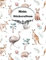 Stickeralbum: Känguru Sticker-Thema, Sticker-Sammlung Stickeralbum für Mädchen, Blanko-Sticker...