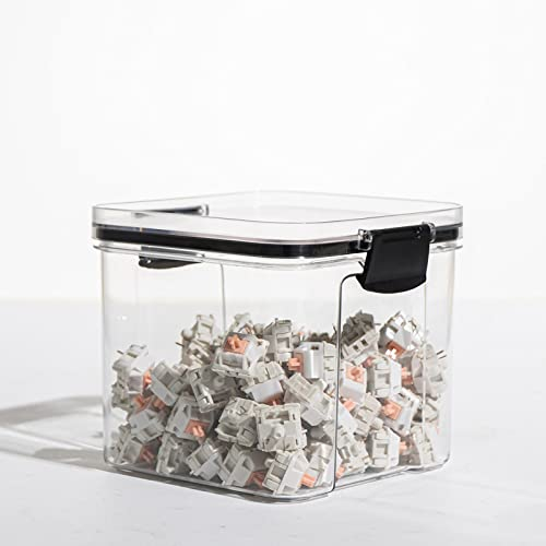Gliging Switch Storage Mechanische Tastaturschalter Dose Tastenkappen Versiegelte Dose Aufbewahrung Flasche Display Dose Keycap Aufbewahrungsbox