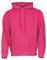 Fruit of the Loom Sudadera clásica con capucha y bolsa de tela MyShirt gratis, Fucsia + bolsa de tela Myshirt gratis, S