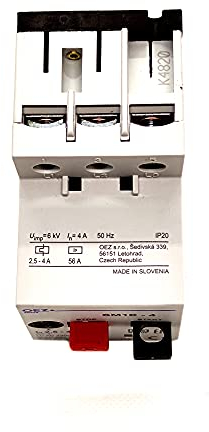 Motor-Schutzschalter bis 400V AC 3-phasig Einstellbereich von 2,5-4A max. 1,5kW Motor-Starter Drehstrom