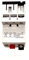 Motor-Schutzschalter bis 400V AC 3-phasig Einstellbereich von 2,5-4A max. 1,5kW Motor-Starter Drehstrom