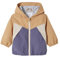 VERTBAUDET Blouson coupe-vent bébé garçon colorblock camel 24M(86CM)