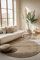 Hanse Home Jute Teppich Rangpur Rund – Natur Wohnzimmerteppich - Handgewebt & Natürlich – Boho Naturfaser Juteteppich für Wohnzimmer, Schlafzimmer, Esszimmer, Flur, Küche – Natur Braun, 100cm