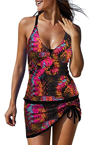 WILLBEST unterhemd schlüpfer Damen Tankini Damen bauchweg handtücher grün Zweiteiler Damen mutzen fur Herren Winter stylische badeanzüge Shape Badeanzug Damen Level 3 Shape Badeanzug bauchweg Bikini