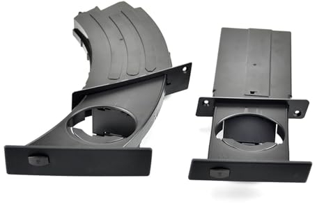 BTFWM Porte-gobelet Avant Gauche/Droite for Voiture, Porte-gobelet Noir, for BMW, for E60 E61 M5 525i 528i 530i 535i 2004-2010 51459125622 51459125626 Insert pour Porte-gobelet de Voiture(Black Right