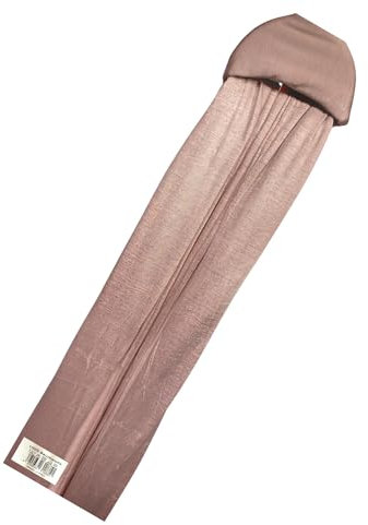 100% Baumwolle Cotton Hijab Jersey Kopftuch-Frauen Premium (faded pink #09)