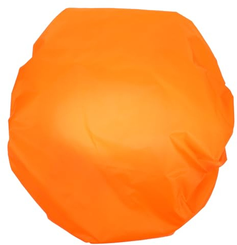 Garneck Orange Polyester Toilet Lid Cover Bathroom Toilet Protective Cover Skin-friendly and Light Weight for Home Bathroom Use