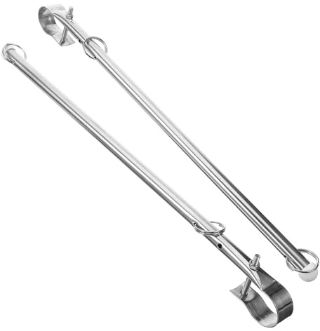Toyvian 2pièces Mâts De Pavillon pour Bateaux Acier Inoxydable Support De Pavillon pour Rambarde De Bateau Accessoire Marin pour Voiliers Et Yachts