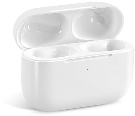 Wireless Charging Case Compatible with AirPod Pro 3rd Generation with USB-C Charging, Air Pod Pro 3 Charger Case Replacement with Bluetooth Pairing Sync Button,No Earbuds