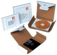 Fellowes CD-Versandkarton, für 1 CD/DVD im Jewel Case VE=50