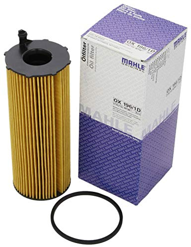 MAHLE OX 196/1D Ölfilter Filtereinsatz u.a. passend für A6 C6 (4F2)