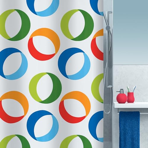 spirella 10.15185 DV-Textil Rings Multicolor 180 x 200 cm