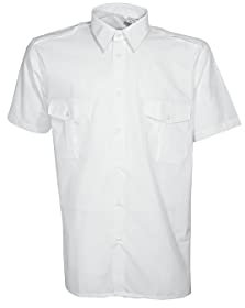 Chemisette pilote blanche homme Cityguard