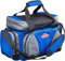 BEUQU|#Berkley System Bag With 4 Tackle Boxes & Top Cooler Compartment - Grey/Blue, Large