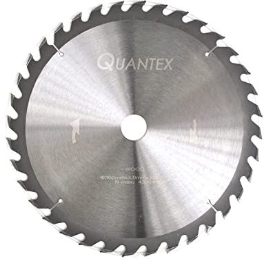 Kreissägeblatt Holz Ø 300mm x 30mm HM 36 Zähne - Diamantschliff - inkl. 4 Reduzierringen.