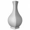 2X Decosa Wandvase Jeanette weiß 26,50x14,50 cm, Polystyrol Wanddekoration, Wandtattoo, Wanddeko, Wandsticker