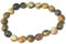 Amaryllis Nugget-Armband versteinertes Holz 10-12 mm