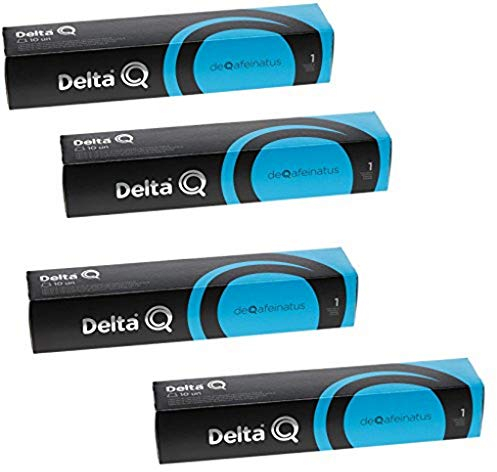 Pack XL 40 – Decaffeinated Coffee Capsules Delta Q Intensity 1 – 4 x10 capsules, deqafeinatus
