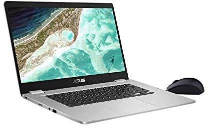 2019 ASUS 15,6 FHD Touchscreen sottile e leggero Chromebook Laptop Computer, Intel Quad-Core Pentium N4200 fino a 2,5 GHz, 4 GB DDR4 RAM, 64 GB eMMC, 802.11ac WiFi, Bluetooth 4.0, USB 3.1, Chrome OS