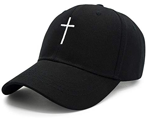 CXKNP New Cross Baseball Cap Männer Frauen Hysteresenhut Casquette Casual Print Jesus Christus Kreuz Hip Hop Caps Männer Schwarz Papa Hüte Knochen