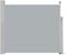 Festnight Brise-Vue Balcon Aent latéral rétractable de Patio 100x300 cm Gris