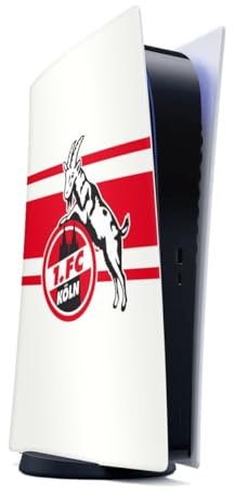 DeinDesign Skin kompatibel mit Sony Playstation 5 Digital Edition Folie Sticker EffZeh Offizielles Lizenzprodukt 1. FC Köln
