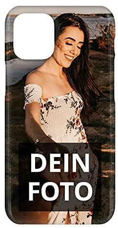 PhotoFancy Handyhülle passend für iPhone 12 Mini Handyhülle mit eigenem Foto Bedrucken – Smartphone Case als personalisierte Schutzhülle (Premium Hardcase Rundum-Druck)