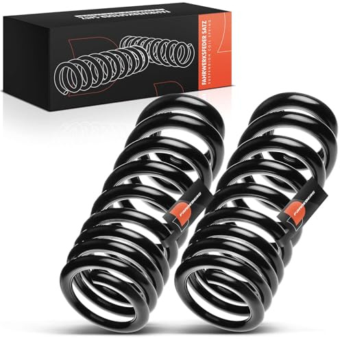 Frankberg 2x Federn Fahrwerksfeder Hinterachse | Kompatibel mit W164 ML280 ML300 ML320 ML350 ML500 2005-2011