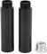 2pcs Mic Holder Extension Rod Set,Adjustable Aluminium Alloy Stand Extenders,5/8In Female to 5/8In Male Microphone Extension Pipe,Microphone Holder Upgrade Parts