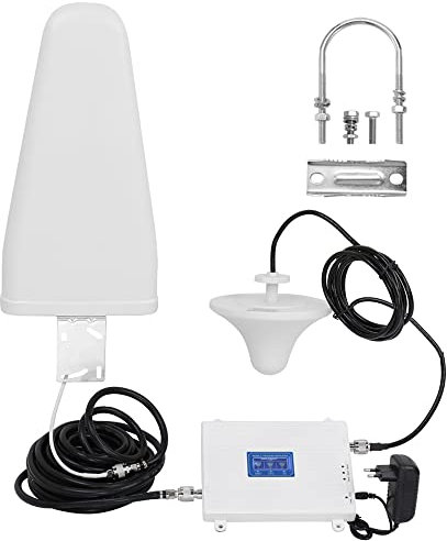 Amplificatore copertura mobile Geevorks 4G LTE Amplificatore di segnale gsm 900 1800 2100 MHz Kit ripetitore intelligente per aree rurali di scarsa copertura