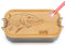 PR Print Royal Brotdose mit Gravur selbst gestalten - Hecht - mit Name personalisieren - Geschenke für Angler, Fischer und Fans vom Angelsport - Lunchbox, Holzdeckel, BPA-frei, 600 ml
