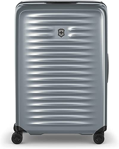 Victorinox Airox Large Hardside Case, Reisekoffer, Trolley, Leicht, 50 x 32 x 75 cm, 98 l, Silber
