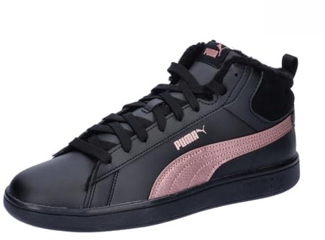 PUMA Smash 3.0 Mid WTR, Scarpe da Ginnastica Unisex-Adulto, Black Rose Gold Metallic, 40.5 EU