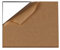 XMRISE Panneau en Plastique boîte d'affichage Transparente Cadre Photo Logo cloison Rigide 500mmx500mm 1pc,Thickness4mm