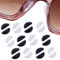 simarro 12 Pairs Eyeglass Nose Pads for Glasses, 3.5mm Thickness Adhesive Anti Slip Eyeglasses Nose Grips, Silicone Nosepads for Eyeglasses Sunglasses Reading Glasses