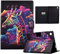 LSPCASA Funda para Samsung Galaxy Tab A9 8.7 Pulgadas SM-X110/X115 Funda Tablet Samsung Tab A9 con Ranuras para Tarjetas Funda Samsung Galaxy Tab A9 Jirafa