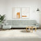UTSRABFA Sofa Sitzbank Esszimmer Cord Sofa Küchensofa Schlafsofa in L-Form Hellgrau 271x140x70 cm Samt Geeignet für Schlafzimmer, Esszimmer, Wohnungen, Lofts