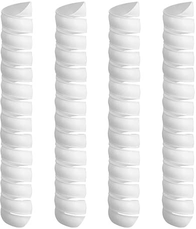 Baumschutz,Verbissschutz Für Forstpflanzen,Baumschutz Wildverbiss, Baumschutz Spiralen,Obstbaum Schutz,Stammschutz Bäume,Rindenschutz,Baum-Manschette,Baumschutzgitter (4, 2.5 * 40cm)
