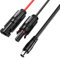 Conector solar a DC8020 adaptador panel solar cable de extensión cable compatible para Jackery 3000 2000 1500 1000 Pro / 2000 1000 700 600 Plus generador solar Powerstation