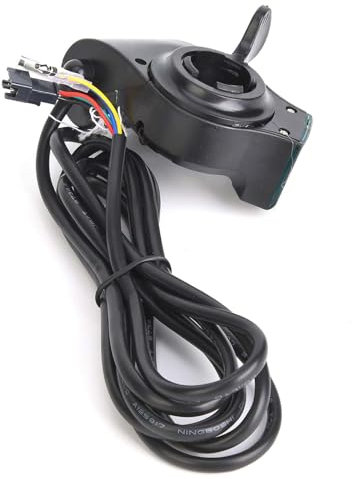 Fahrrad-Leistungsmesser, Fahrrad-Daumengas-LCD-Display, Digitaler Leistungsmesser, Radfahren, Echtzeit-Digitalspannungsanzeige, Spannungsmesser für Elektrofahrzeuge