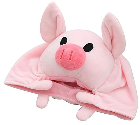 JOINPAYA Einzigartige Entzückende Party-kopfbedeckung in Schweinchenform Für Halloween Und Als Party-foto-requisite